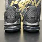 Size 10 - Nike LeBron 17 Low Triple Black