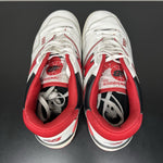 Size 10.5 - New Balance 550 White Team Red