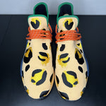 Size 12.5 - adidas Pharrell x NMD Human Race Animal Print - Pulse Amber