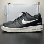 Size 11 - Nike Air Force 1 '07 LV8 Cut Out Swoosh - Black White