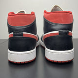 Size 12 - Air Jordan 1 Mid Black Gym Red