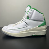 Size 10 - Jordan 2 Retro Lucky Green