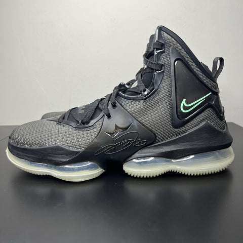 Size 12 - Nike LeBron 19 Black Green Glow