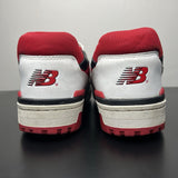 Size 10.5 - New Balance 550 White Team Red