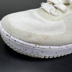 Size 9.5 - Nike Air Force 1 Crater FlyKnit White