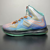 Size 9.5 - Nike LeBron 10 Pure Platinum 2013