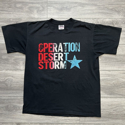 Size XL - Operation Desert Storm Vintage T-Shirt