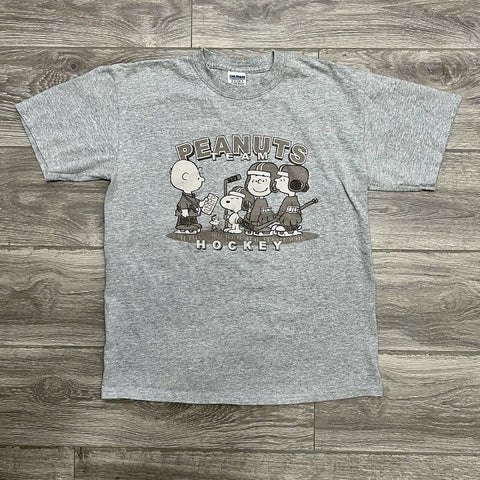 Size M - Peanuts Hockey Vintage T-Shirt