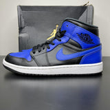 Size 9 - Air Jordan 1 Mid 'Hyper Royal' - Brokeboy Shop LLC