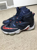 Size 11 - Nike LeBron 13 USA 2016