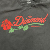 Size M - Diamond Supply Co. Rose Vintage T-Shirt