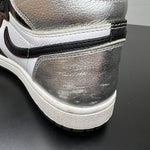 Size 6W/4.5M - Jordan 1 High OG Metallic Silver - Brokeboy Shop LLC