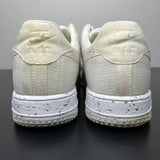 Size 9.5 - Nike Air Force 1 Crater FlyKnit White