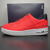 Size 10.5 - Nike Air Force 1 '07 LV8 Double Air Pack - Laser Crimson 2020