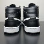 Size 9.5W/8M - Jordan 1 Mid Black White - Brokeboy Shop LLC