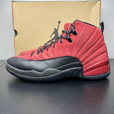 Size 9.5 - Jordan 12 Retro Reverse Flu Game 2020