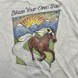 Size M - Blaze Your Own Trail Vintage T-Shirt