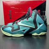 Size 10 - Nike LeBron 11 South Beach 2014