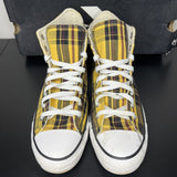 Size 8 - Converse Chuck Taylor All Star High Plaid Pack - World Peace
