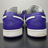Size 11 - Jordan 1 Low Court Purple