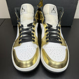Size 9.5 - Jordan 1 Mid SE Metallic Gold 2020 - Brokeboy Shop LLC