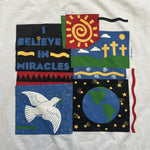 Size L - Believe in Miracles Vintage T-Shirt
