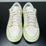 Size 6.5W/5M - Nike Dunk Low Ghost/Light Soft Pink/Lime Ice/White