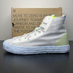Size 7.5 - Converse Chuck Taylor All Star Crater High White 2020