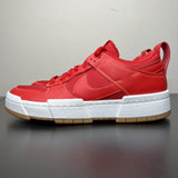 Size 10.5W/9M - Nike Dunk Low Disrupt Red Gum - Brokeboy Shop LLC