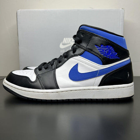 Size 9.5 - Jordan 1 Mid Racer Blue 2021 - Brokeboy Shop LLC