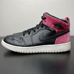 Size 6Y - Air Jordan 1 Mid Bow Black/Noble Red