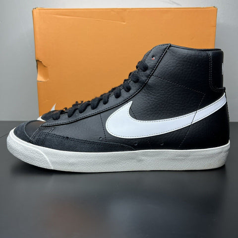 Size 10.5 - Nike Blazer Mid '77 Vintage Black Sail 2020