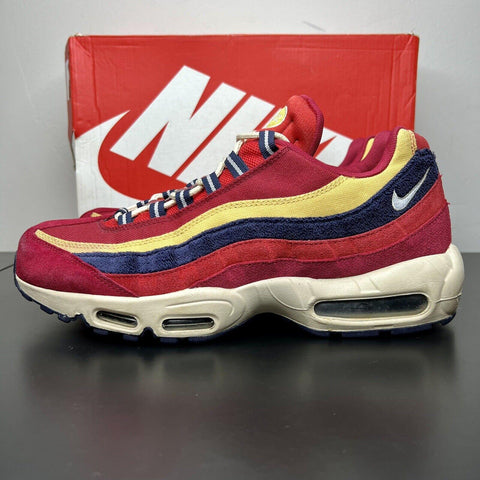 Size 11.5 - Nike Air Max 95 Premium Red Crush 2018 - Brokeboy Shop LLC