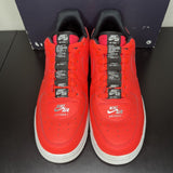 Size 10.5 - Nike Air Force 1 '07 LV8 Double Air Pack - Laser Crimson 2020