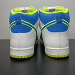 Size 10 - Nike Dunk High Superhero Pack - Photo Blue Volt - Brokeboy Shop LLC